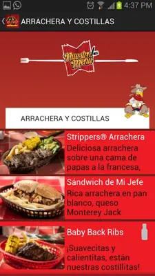 Las Alitas android App screenshot 2